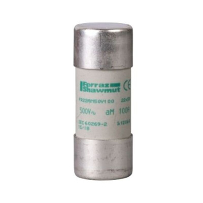 Schneider Electric 100A Cartridge Fuse, 22 x 58mm