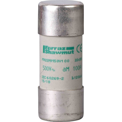 Schneider Electric 80A Cartridge Fuse, 22 x 58mm