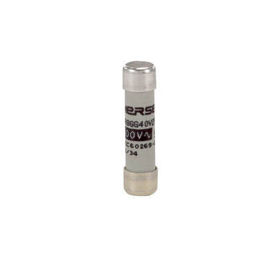 Mersen 25A Slow-Blow Ceramic Cartridge Fuse, 8.5 x 31.5mm