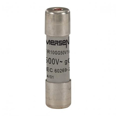 Mersen 16A Slow-Blow Ceramic Cartridge Fuse, 10 x 38mm