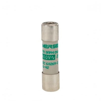 Mersen 6A Slow-Blow Ceramic Cartridge Fuse, 10 x 38mm