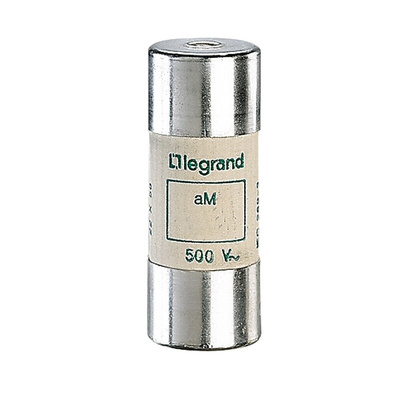 Legrand 63A Ceramic Cartridge Fuse, 22.2 x 58mm