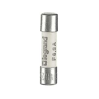 Legrand 3A F Ceramic Cartridge Fuse, 5 x 20mm