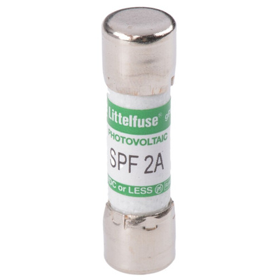Littelfuse 2A F Melamine Cartridge Fuse, 10 x 38mm