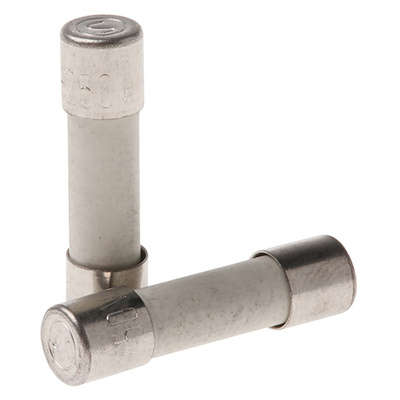 SIBA 2A F Ceramic Cartridge Fuse, 5 x 20mm