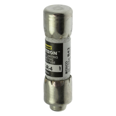 Eaton 4A F Melamine Cartridge Fuse, 10 x 38mm