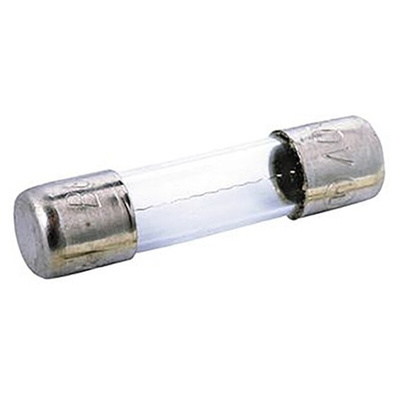 Eaton 3A F Glass Cartridge Fuse, 6.3 x 20mm