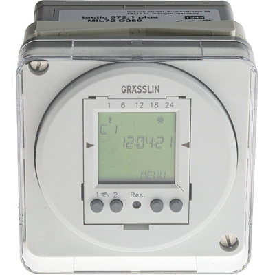 Grasslin Digital Time Switch 230 V ac, 2-Channel