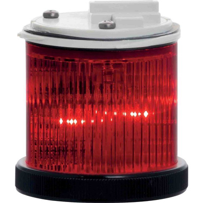 RS PRO Flashing/Steady Light Element Red LED, Flashing or Steady Light Effect 110 V ac