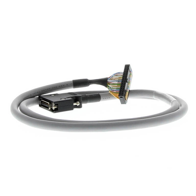 Omron PLC connection cable 1m For Use With HMI SmartStep 2, PLC SmartStep 2