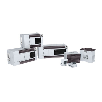RS PRO Logic Controller for Use with RS PRO PLC Expansion Modules, 24 Vdc Supply, Relay Output, 12-Input, DC Input