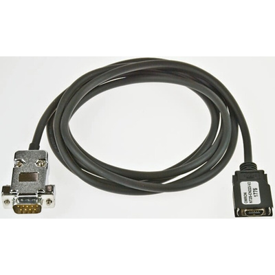 Omron Cable 2m For Use With HMI NT2S-SF121, NT3S, PLC CJ1 Series, CPM2C Series