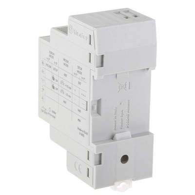 1 Channel Digital with NFC DIN Rail Time Switch Measures Hours, Minutes, 230 V ca