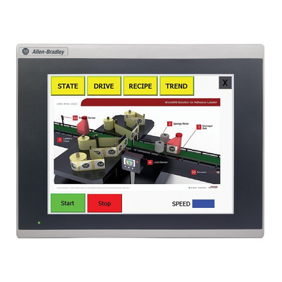 Allen Bradley PanelView 800 Touch Screen HMI - 10 in, TFT LCD Display, 800 x 600pixels