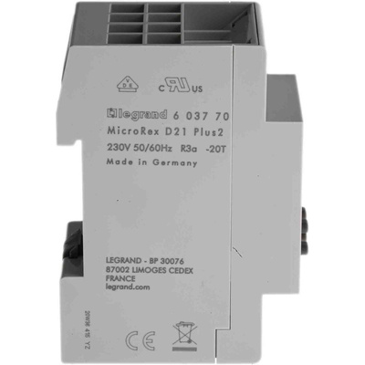 1 Channel Digital DIN Rail Time Switch Measures Hours, Minutes, Seconds, 230 V ac