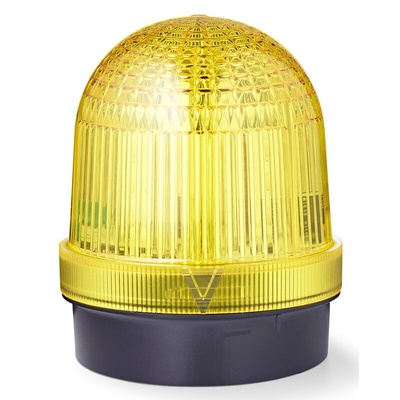 AUER Signal TDFW Series Yellow Strobe Beacon, 150 → 264 V ac, Surface Mount, LED Bulb, IP66