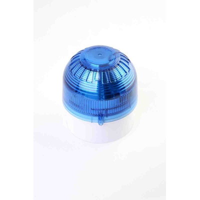 Klaxon PSB Series Blue Beacon, 110 → 230 V ac, Base Mount, Xenon Bulb, IP65