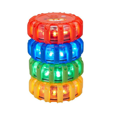 Nightsearcher Pulsar AAA Series Yellow Multiple Effect Light Module, Magnetic Mount, LED Bulb, IP65, IP66