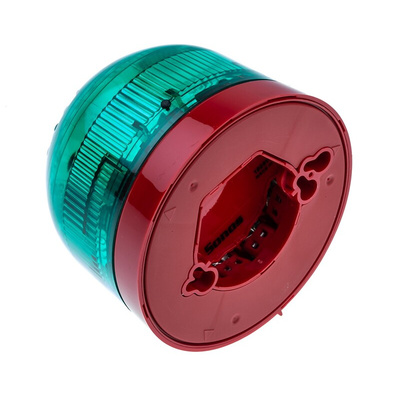 Klaxon Green Beacon, 10 → 60 V dc, Base Mount, Xenon Bulb, IP21