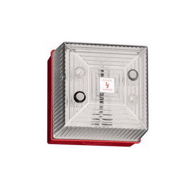 Clifford & Snell FL40 Series Clear Flashing Beacon, 24 V dc, Surface Mount, Xenon Bulb, IP65