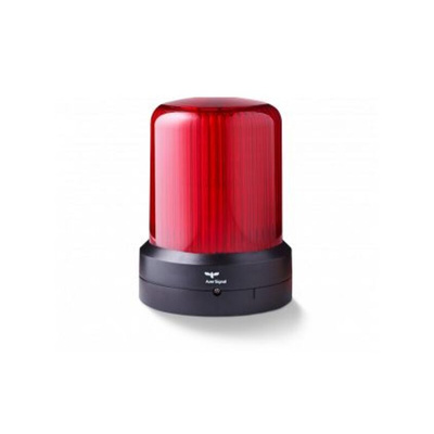AUER Signal RDC Series Red Steady Beacon, 110-240 V ac, Base Mount, LED Bulb, IP66