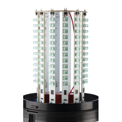 Moflash LED400 Series Green Multiple Effect Beacon, 70 → 265 V, Surface Mount, LED Bulb, IP65