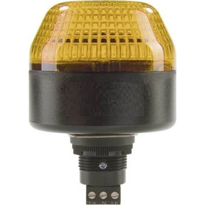 AUER Signal IBL Series Orange Multiple Effect Beacon, 230-240 V ac, Panel Mount, LED Bulb, IP65