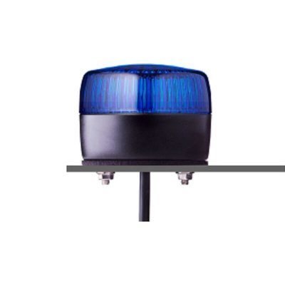 AUER Signal PCL Series Blue Multiple Effect Beacon, 24 V ac/dc, Base Mount, LED Bulb, IP67, IP69