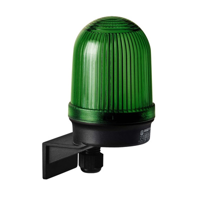 Werma 213 Series Green Continuous lighting Beacon, 12 → 230 V, Wall Mount, Filament Bulb