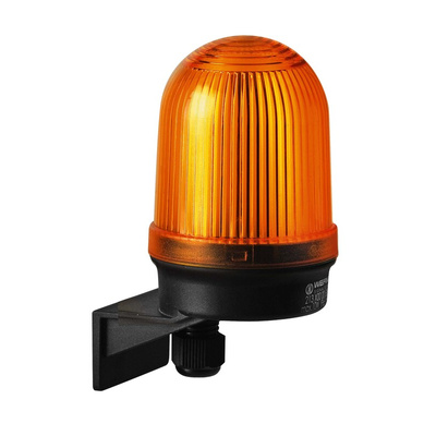 Werma 213 Series Yellow Continuous lighting Beacon, 12 → 230 V, Wall Mount, Filament Bulb, IP65