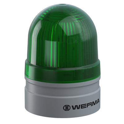 Werma 260 Series Green Flashing Light Module, 12 V, Multiple, Xenon Bulb