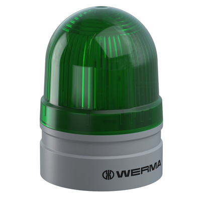 Werma 260 Series Green Flashing Light Module, 24 V, Multiple, LED Bulb