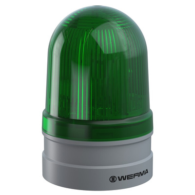 Werma 261 Series Green Rotating Light Module, 12 → 24 V, Multiple, LED Bulb