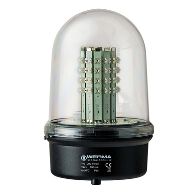 Werma 280 Series Red Continuous lighting Light Module, 12 → 50 V, Surface, LED Bulb