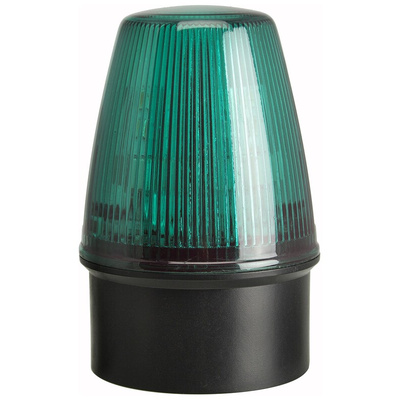 Moflash LED100 Series Green Multiple Effect Beacon, 10 → 17 V ac/dc, Surface Mount, LED Bulb, IP65