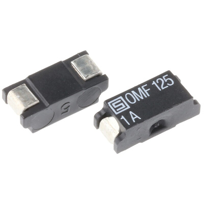 SchurterSMD Non Resettable Fuse 1A, 125V ac/dc