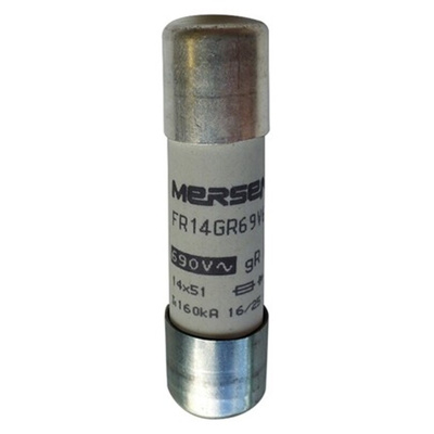 Mersen 16A FF Cartridge Fuse, 14 x 51mm