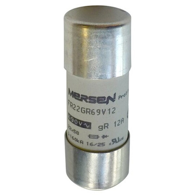 Mersen 63A FF Cartridge Fuse, 22 x 58mm