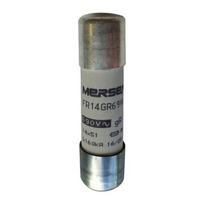 Mersen 25A FF Cartridge Fuse, 14 x 51mm