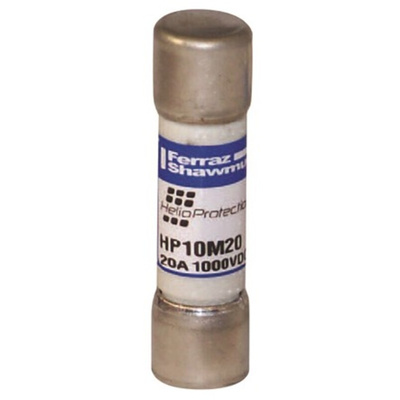 Mersen 4A Glass Melamine Cartridge Fuse, 10 x 38mm