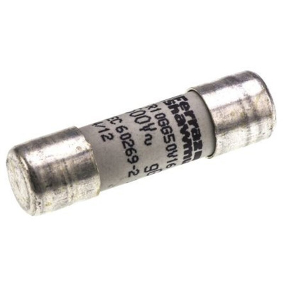 Mersen 16A FF Cartridge Fuse, 10 x 38mm