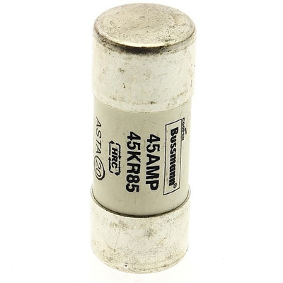 Eaton 45A Ceramic Cartridge Fuse, 23 x 57mm