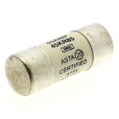 Eaton 45A Ceramic Cartridge Fuse, 23 x 57mm