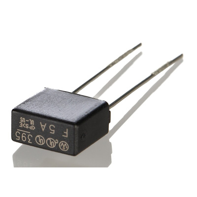 WickmannPC Board Non Resettable Fuse, Radial 5A, 125V ac