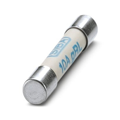 Phoenix Contact 10A Ceramic Cartridge Fuse, 6.2 x 32mm