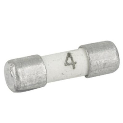 Schurter 63mA F Ceramic Cartridge Fuse, 7 x 2mm