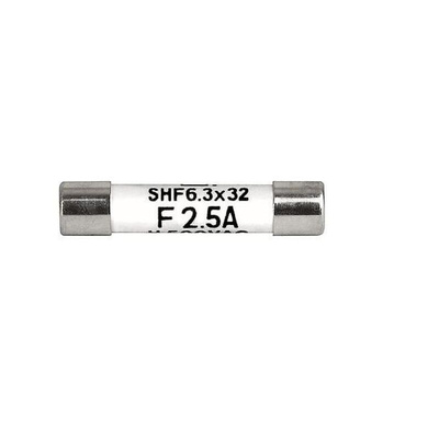 Schurter 20A F Ceramic Cartridge Fuse, 6.3 x 32mm