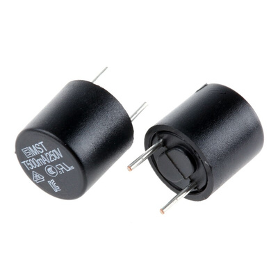 SchurterPC Board Non Resettable Fuse, Radial 500mA, 250V ac