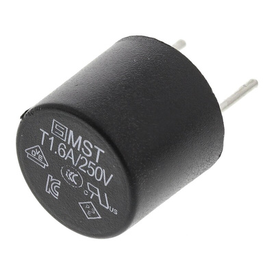 SchurterPC Board Non Resettable Fuse, Radial 1.6A, 250V ac