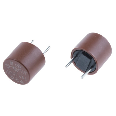 RS PROPC Board Non Resettable Fuse, Radial 4A, 250V ac